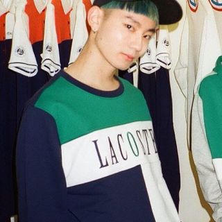 ラコステ(LACOSTE)のLACOSTE ロゴスウェット　ohta seiyaさん着用(スウェット)