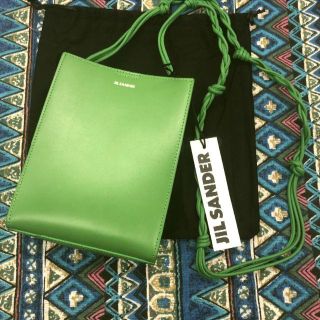 ジルサンダー(Jil Sander)のジルサンダー クロスボディバッグ緑(ショルダーバッグ)