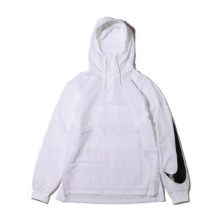 ナイキ(NIKE)のNIKE AS M NSW JKT HD WVN PKBL WHITE(ナイロンジャケット)