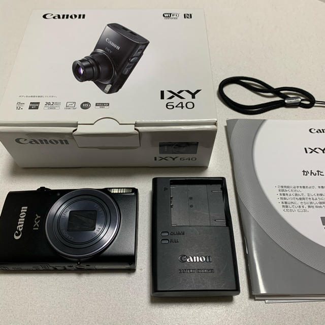注目ブランドのギフト Canon - Wi-Fi付き 640 《美品》ixy コンパクトデジタルカメラ