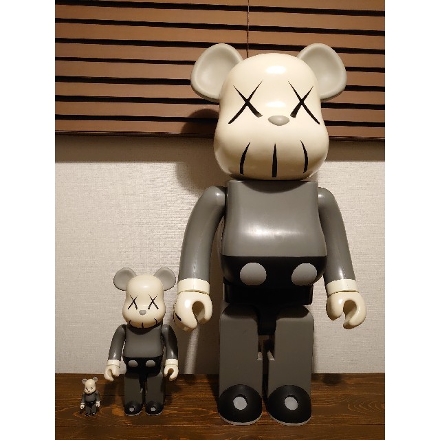 MEDICOM TOY - KAWS be@rbrick 100％ 400％ 1000％ ベアブリックの通販