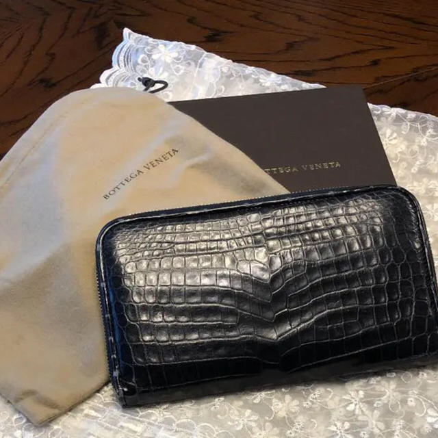 最終決算 Bottega ボッテガ長財布 クロコダイル - Veneta 長財布 - www ...