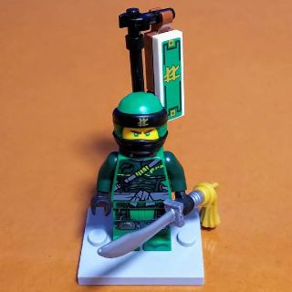 レゴ(Lego)の確認用！レゴ ニンジャゴー ロイド 戦国のぼりVer. 武器等付 美品 激レア(知育玩具)