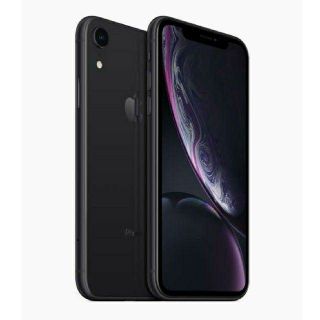 アイフォーン(iPhone)の【未使用新品】iPhoneXR 64GB Black SIMフリー版 即日発送(スマートフォン本体)