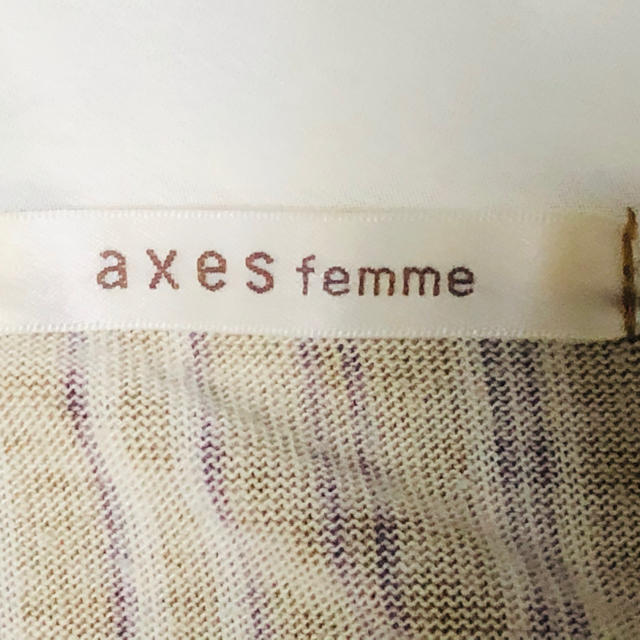 axes femme(アクシーズファム)の【axes femme】一昔前のブラウス(笑) レディースのトップス(シャツ/ブラウス(長袖/七分))の商品写真