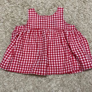 ベビーギャップ(babyGAP)の美品 babygap タンクトップチュニック 70(タンクトップ/キャミソール)