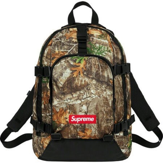 19AW Supreme Backpack 枯れ葉 - バッグパック/リュック