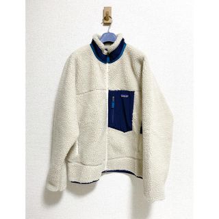 パタゴニア(patagonia)の美品！着画あり！Patagonia レトロX オフホワイト L(ブルゾン)