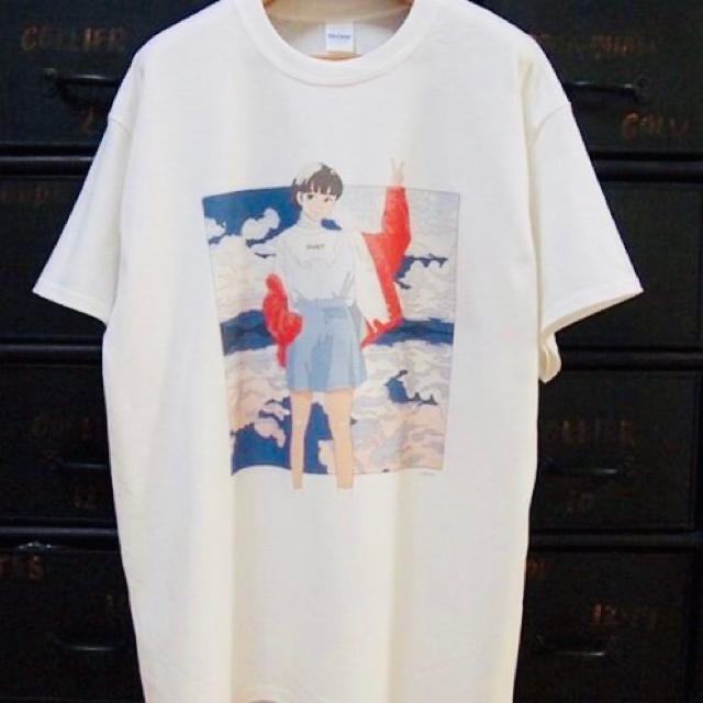 Supreme(シュプリーム)の古塔つみ×over 【2019ss】80S Lover T-shirts L メンズのトップス(Tシャツ/カットソー(半袖/袖なし))の商品写真