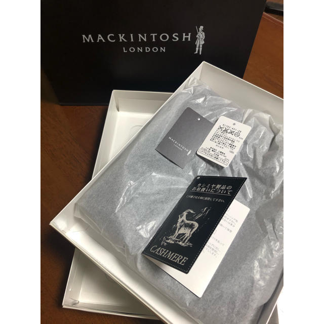 MACKINTOSH(マッキントッシュ)のマッキントッシュロンドン　カシミヤ100%マフラー メンズのファッション小物(マフラー)の商品写真