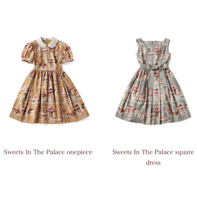 JaneMarple(ジェーンマープル)のJane Marple Sweets In The Palace ワンピース レディースのワンピース(ひざ丈ワンピース)の商品写真