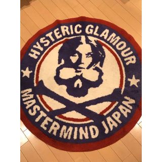 ヒステリックグラマー(HYSTERIC GLAMOUR)のヒステリックグラマー×マスターマインドジャパン★スカルガールラグマット(ラグ)