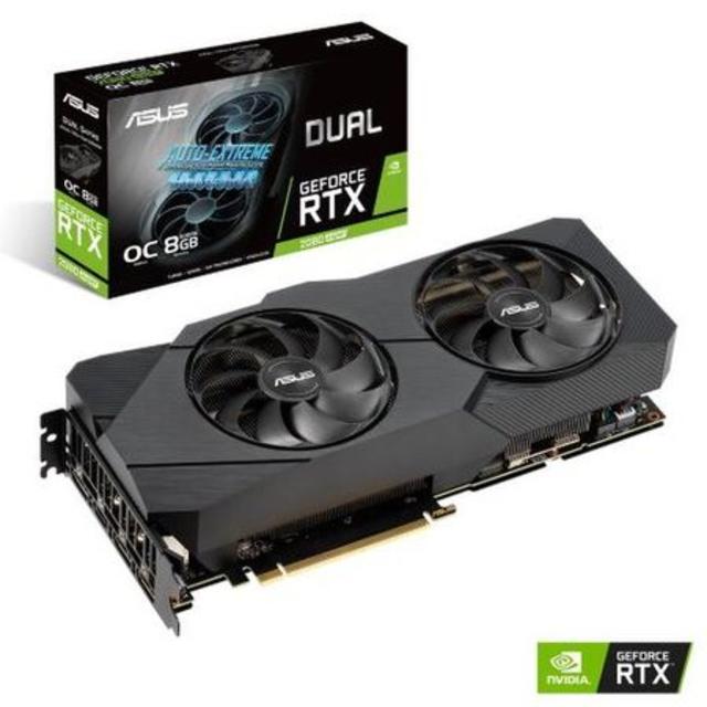 スマホ/家電/カメラASUS NVIDIA RTX2080 SUPER 8GB デュアルファン