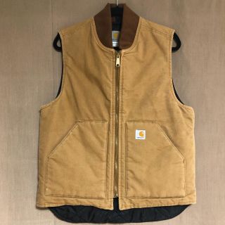 カーハート(carhartt)のカーハート  ダックベスト　ブラウン(ベスト)