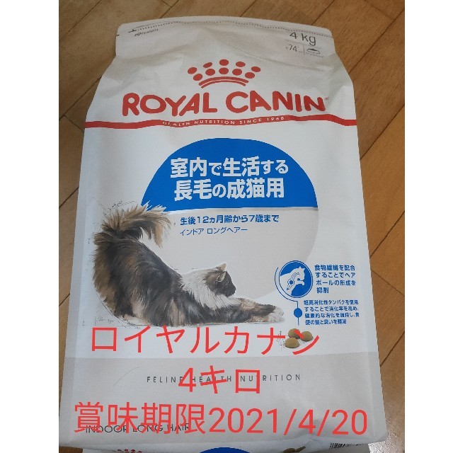 ROYAL CANIN - ロイヤルカナン 4kg キャットフードの通販 by まー's