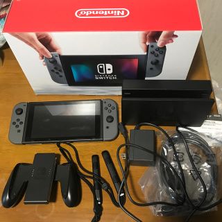 ニンテンドースイッチ(Nintendo Switch)のNintendo Switch グレー 本体(家庭用ゲーム機本体)