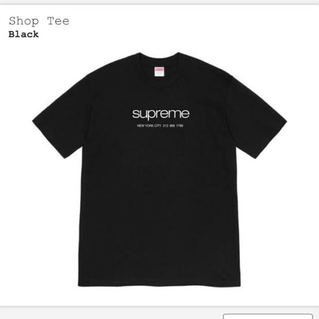 Tシャツ/カットソー(半袖/袖なし) Supreme - Supreme Shop Tee M Black 20ss Box Logo