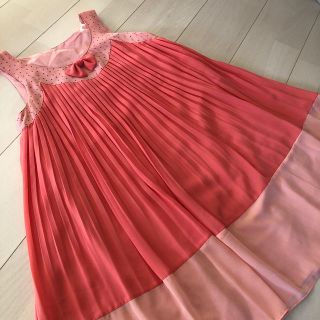 ジルバイジルスチュアート(JILL by JILLSTUART)の美品JILL BY JILLSTUARTのバイカラーワンピース(ひざ丈ワンピース)