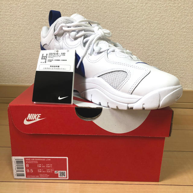 NIKE(ナイキ)の【新品】NIKE AIR BARRAGE LOW メンズの靴/シューズ(スニーカー)の商品写真