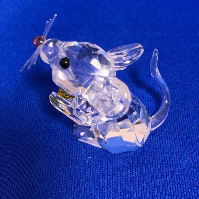 Swarovski スワロフスキー ネズミ チーズ 置物 フィギュリン Swarovski スワロフスキー ネズミ チーズ 置物 フィギュリン
