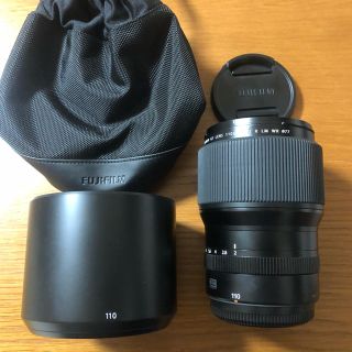 フジフイルム(富士フイルム)の富士フイルム GF110mm F2 R LM WRレンズ　美品(レンズ(単焦点))