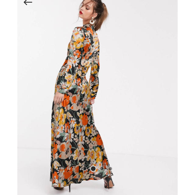 ASOS エイソス　花柄ワンピース