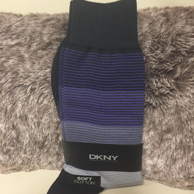 DKNY(ダナキャランニューヨーク)の774.新品☆ダナキャラン☆メンズハイソックス☆25〜27センチ メンズのレッグウェア(ソックス)の商品写真