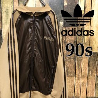 TBK30@ adidas 90s トレフォイル ロゴ トラックジャケット S