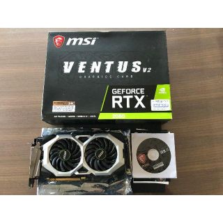 MSI GeForce RTX2080 VENTUS 8G V2(PCパーツ)