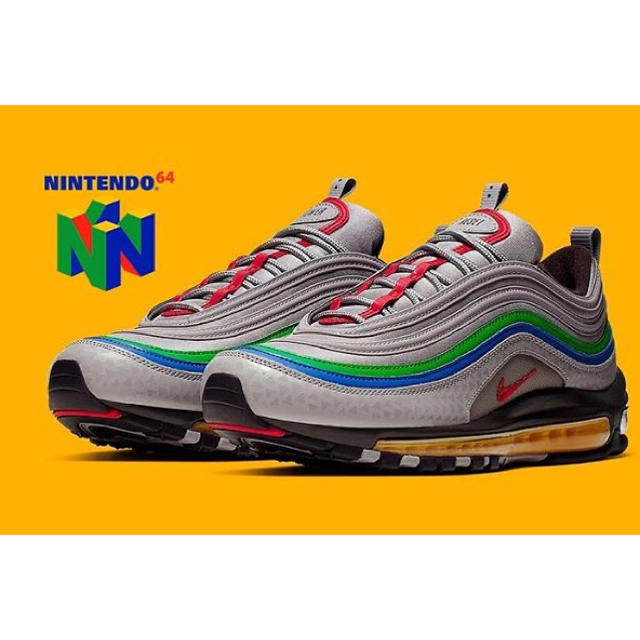 海外限定　NIKE/ AIR MAX 97 NINTENDO 64 日本モデル