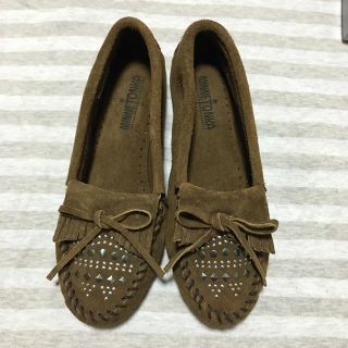 ミネトンカ(Minnetonka)のMINNETONKA モカシンシューズ♡(ローファー/革靴)