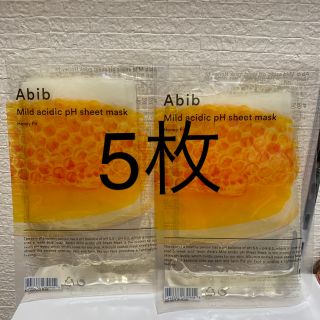 チャアンドパク(CNP)のアビブ abib pH シートマスク パック ハニー　5枚(パック/フェイスマスク)