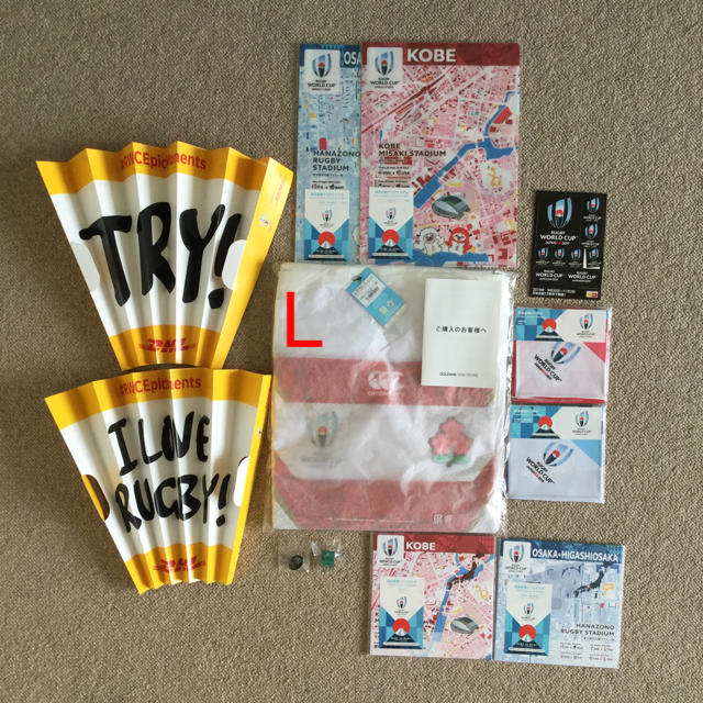 ラグビージャージ Lサイズ 日本代表 ラグビー ワールドカップ公式