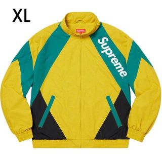 シュプリーム(Supreme)の supreme paneled track jacket XLサイズ イエロー(ナイロンジャケット)