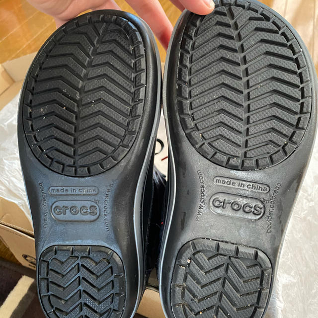 crocs(クロックス)のcrocs スノーブーツ キッズ/ベビー/マタニティのキッズ靴/シューズ(15cm~)(ブーツ)の商品写真