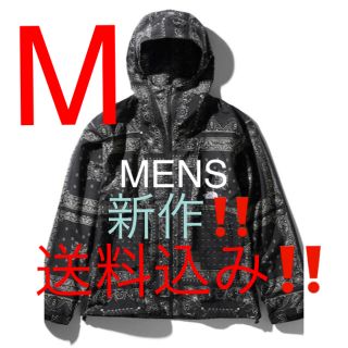 ザノースフェイス(THE NORTH FACE)の新作　メンズ　ノース　フェイス　ペイズリー　ブラック　jkt (マウンテンパーカー)