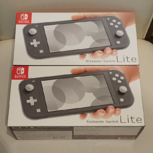 ゲームソフト/ゲーム機本体スイッチ ライト Switch Lite ターコイズ、グレー 2個 セット 新品