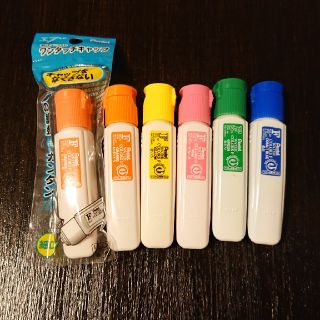 ペンテル(ぺんてる)のぺんてる☆水彩絵の具☆６本セット☆バラ売り不可(絵の具/ポスターカラー)