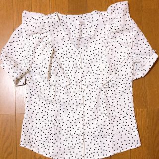 フィフス(fifth)のドット柄ブラウス｟coba.さん専用｠(シャツ/ブラウス(半袖/袖なし))