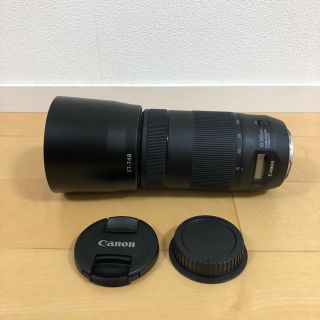 キヤノン(Canon)のCANON EF70-300mm F4-5.6 IS II USM フード付き(レンズ(ズーム))