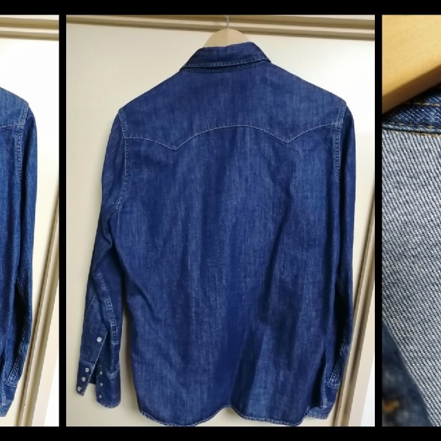 Lee(リー)のデニムシャツ メンズのジャケット/アウター(Gジャン/デニムジャケット)の商品写真