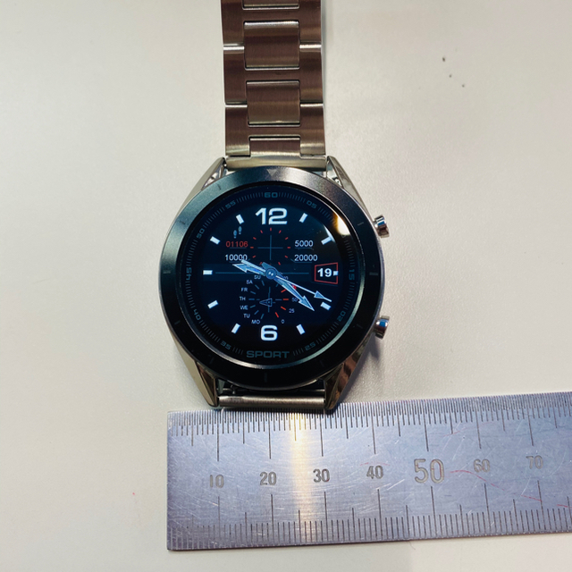 値下げしました‼️JUSUTEK スマートウォッチ メンズの時計(腕時計(デジタル))の商品写真