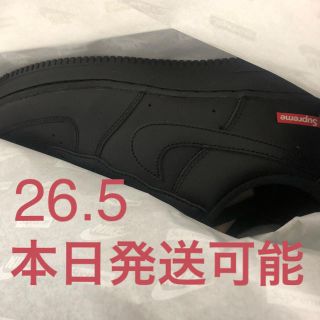 シュプリーム(Supreme)のNIKE supreme Air Force 1 26.5 黒(スニーカー)