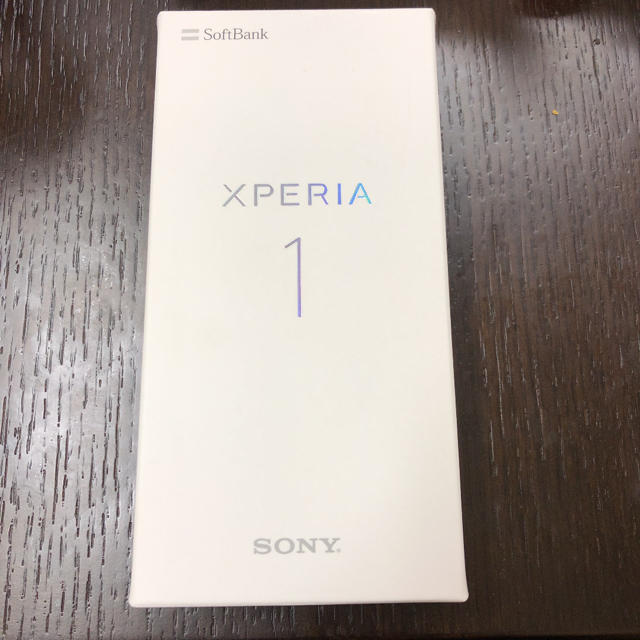 Xperia - x peria 1 64GB ホワイト　新品　充電器付き！