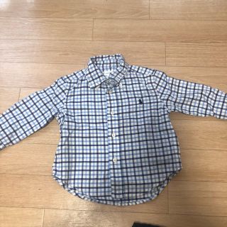 ラルフローレン(Ralph Lauren)のラルフローレン チェックシャツ 80(シャツ/カットソー)