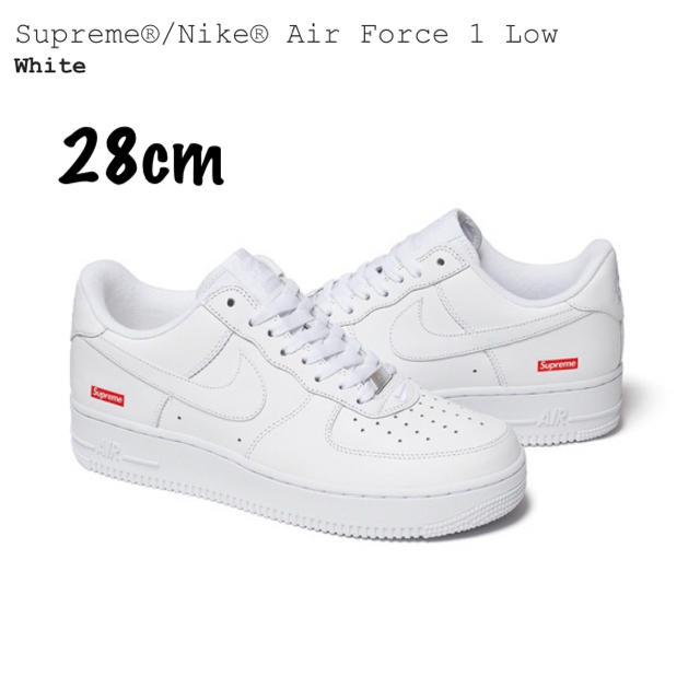 Supreme × Nike Air Force 1 Low 28センチ