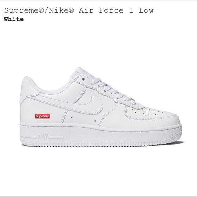 supreme Nike Air Force 1 low 2