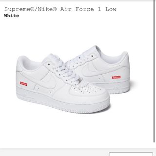 シュプリーム(Supreme)のsupreme air force 1(スニーカー)