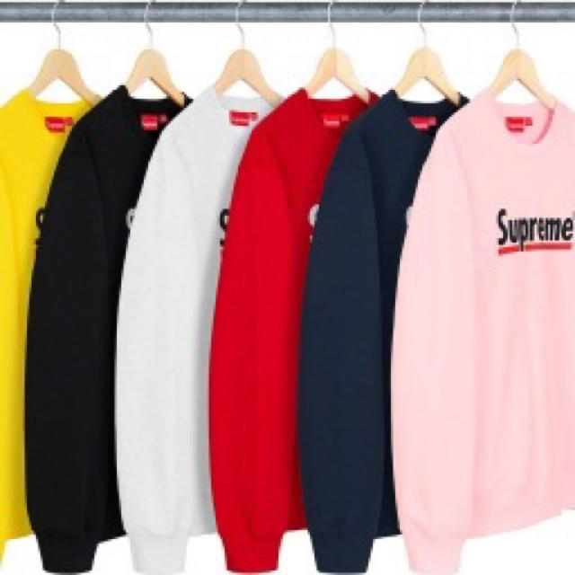 supreme  UnderlineCrewneck