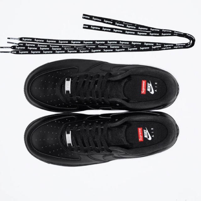 Supreme(シュプリーム)のSUPREME AIR FORCE 1 黒 ブラック メンズの靴/シューズ(スニーカー)の商品写真
